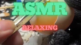 ASMR peel the shiny eggs 4 asmr relaxing [upl. by Haggerty]