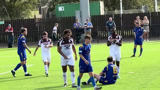 🎞️ Faversham Town FC ⚪️ 52 🔵 Hollands amp Blair FC  SCEFL Premier Sat07Oct23 HIGHLIGHTS [upl. by Dimmick]