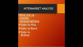 INTERMARKET ANALYSIS PT2 [upl. by Priest]