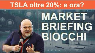 Market Briefing 25102024 • TSLA OLTRE 20 E ORA [upl. by Acireed]