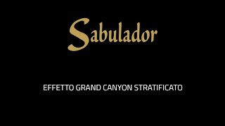 SABULADOR VALPAINT  Effetto Grand Canyon Stratificato  Official Video [upl. by Yarezed]