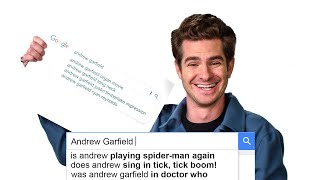 Andrew Garfield Answers the Webs Most Searched Questions  WIRED [upl. by Guillemette]