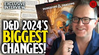 Jeremy Crawford Explains DampD Players Handbook 2024s BIGGEST Changes [upl. by Acnairb]