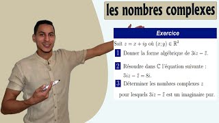 nombres complexes 2bac exercices  équation de conjugué dun nombre complexe  nombre imaginaire pur [upl. by Frager]