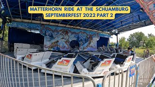 Matterhorn Ride At The Schaumburg Septemberfest 2022 Part 2 [upl. by August139]