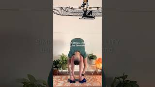 Simple Spinal Flexions for Mobility amp Flexibility 😇😌 pilates mobility flexibility spinehealth [upl. by Aihtniroc]