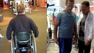 NeuroPhysics Training and Rehabilitation  Paralyzed Man Walks After 25 Years [upl. by Ebba346]