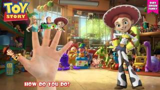 Toy Story Finger Family Nursery Rhymes for Children and Babies [upl. by Nahgiem632]