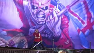 Iron Maiden The Trooper Live Belsonic Ormeau Park Belfast 13th June 2022 [upl. by Fruin720]