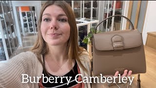 Burberry Camberley Bag Review [upl. by Nedrud62]