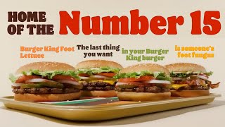 Whopper Whopper ad but its number 15 Burger king foot lettuce [upl. by Ttemme47]