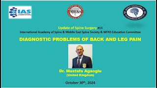 Title Challenges in diagnosing back and leg pain from chiropractic perspective [upl. by Burgener946]