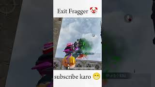 Exit Fragger 🤡 62100 days shorts bgmi pubgmobile pubg challenge viralvideo [upl. by Kentigera542]