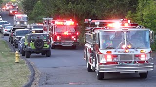 Englewood Block Party Fire Truck Parade 2023 [upl. by Nerradal115]