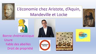 Aristote dAquin Mandeville et Locke  les débuts de léconomie  Expliquemoi léconomie [upl. by Felicio]