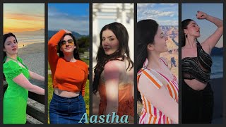 New whitear charming aastha shah instagram Trending reels video ET [upl. by Tiedeman]