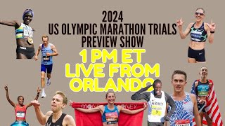 Live Olympic Marathon Trials Preview Show in Orlando [upl. by Randie]