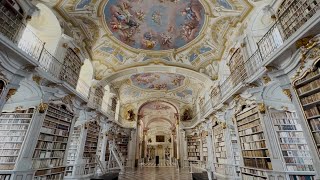 Fairytale abbey library takes online stardom in its stride  AFP [upl. by Yaya]