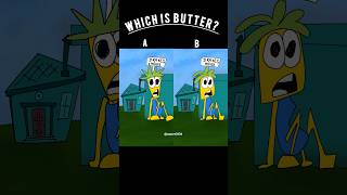 Which Is Butter A or B memes roblox animation animationmemes [upl. by Gill]