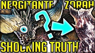 INSANE Nergigante and Zorah Magdaros Story  Monster Hunter World Elder Dragon Migration Theory [upl. by Ariaek466]