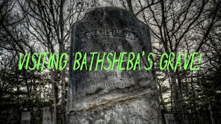 Visiting Bathshebas grave before heading to the real Conjuring house [upl. by Yrral74]