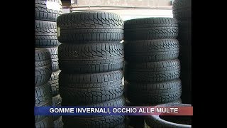 Gomme invernali occhio alle multe [upl. by Donia]