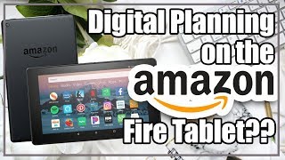 Amazon Kindle Fire as a Digital Planner [upl. by Yv266]