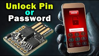 Building a key brute forcing device with a ATtiny85 Unlock Android Pin with Digispark Rubber ducky [upl. by Agnola647]