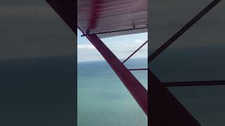 Denney Kitfox S7 flight N188LR flying back to Racine Airport in Wisconsin [upl. by Sabelle]