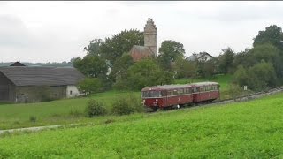 allerletzter Personenzug nach FrontenhausenMarklkofen 3082014 [upl. by Fitzsimmons]