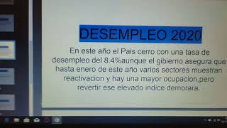 DESEMPLEO EN BOLIVIA 20192023 MACROECONOMÍA CONTADURIA PUBLICA UPEA [upl. by Egidius477]