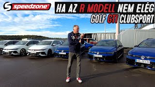 Volkswagen GTI Clubsport Ha az R modell nem elég  Speedzone teszt [upl. by Healy]