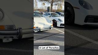 Porsches at Cars amp Coffee car [upl. by Aurel]