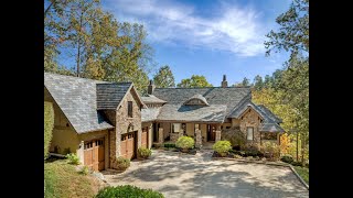 Luxury Home on Lake Keowee  Lake Views  Salem SC  The Cliffs at Keowee Falls  HOUSE TOUR [upl. by Ahseikal838]