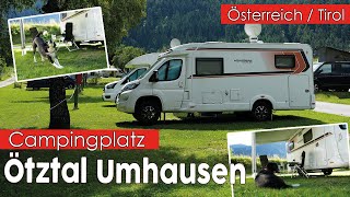 Campingplatz Ötztal Camping Umhausen in Tirol ⛰Österreich [upl. by Acisey440]