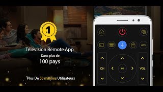Application de télécommande universelle de TV disponible sur Google Play [upl. by Amadeus]