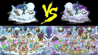 Mirror Cold Island  Full Song and Comparison vs Cold Island 4K [upl. by Bensen]