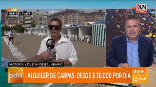 🏖️ Temporada de verano en Mar del Plata los precios para vacacionar en la costa [upl. by Dawson]