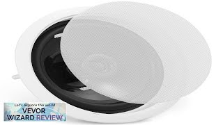 VEVOR 65 Inch in Ceiling Speakers 150Watts Flush Mount Ceiling amp inWall Review [upl. by Enyluqcaj362]