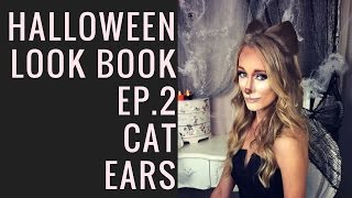 Halloween Look Book  Cat Ears By SweetHeart Hair [upl. by Fahy]