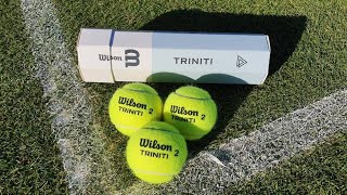 Wilson Triniti Tennis Balls  Durable and Eco friendly [upl. by Nedah]