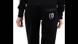 Missbehavercom Original Black Velour Tracksuit [upl. by Oiram582]