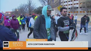 45th Cowtown Marathon begins tomorrow morning [upl. by Carpio703]