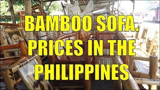 Bamboo Sofa Prices In The Philippines [upl. by Eidualc]