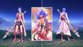 Silvana Painted Special Skin quotClassroom Glamquot Review  Mobile Legends SilvanaNewSkin [upl. by Karena786]