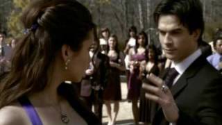 Elena and Damon DANCING FULL  Vampire Diaries Miss Mystic Falls  Episode 19 [upl. by Yenruoj215]