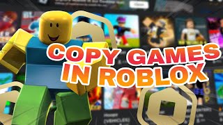 NEW How to Copy Roblox Games in 2024 Roblox Game Copier Copies With Scripts [upl. by Attelra234]