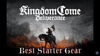 Kingdom Come Deliverance  Best Starter Weapon  Armor in one Treasure  St Georges Sword  Armor [upl. by Ellerihs]