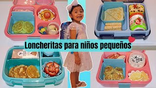 LONCHERITAS para niños pequeños kinder preescolar lonches para niños bento box lunch [upl. by Becket966]