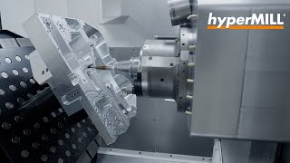 hyperMILL 5axis Machining Semiconductor Manufacturing Equipment  Housing  DMG  ASML  KSC [upl. by Omar855]